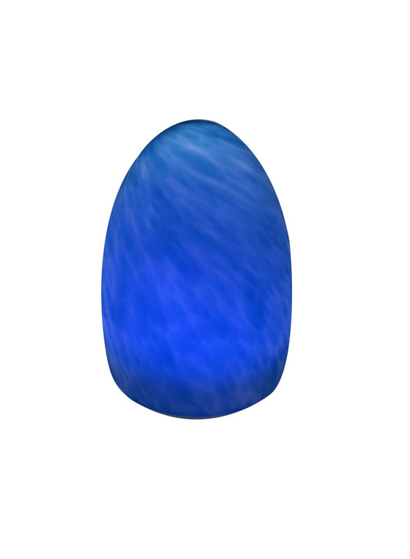 

Filini Egg Speckle Table Light, Set of 2, Blue