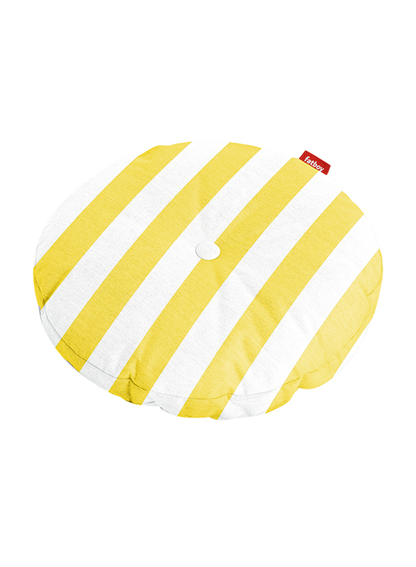 Fatboy Circle Stripe Indoor/Outdoor Pillow, Yellow