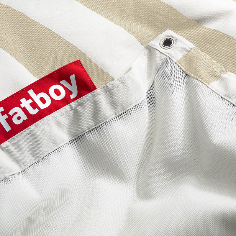 Fatboy Floatzac Floating Stripe Bean Bag, Beige