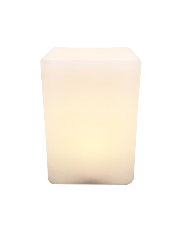 

Yallah! Cube Table Lamp, White