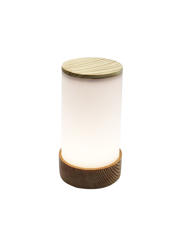 

Filini Woody Light Table Light, Set of 2, White/Brown