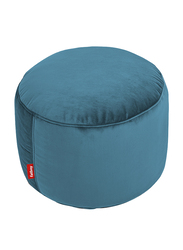 Fatboy Point Recycled Velvet Pouf, Cloud Blue