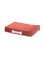 Fatboy Doggielounge Velvet Recycled Dog Bed, Small, Rhubarb
