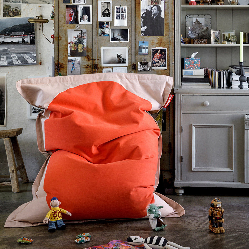 Fatboy Slim Pop Bean Bag, Poppy Orange
