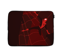 Loud Universe Red Spider Man Retro Spider Man Spider Man Peter Parker High Quality Neoprene Laptop Case, Multicolor