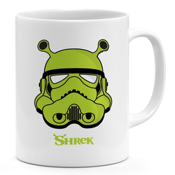 Vader Shrek 11oz Coffee Mug Darth Shrek 11oz Ceramic Novelty Mug