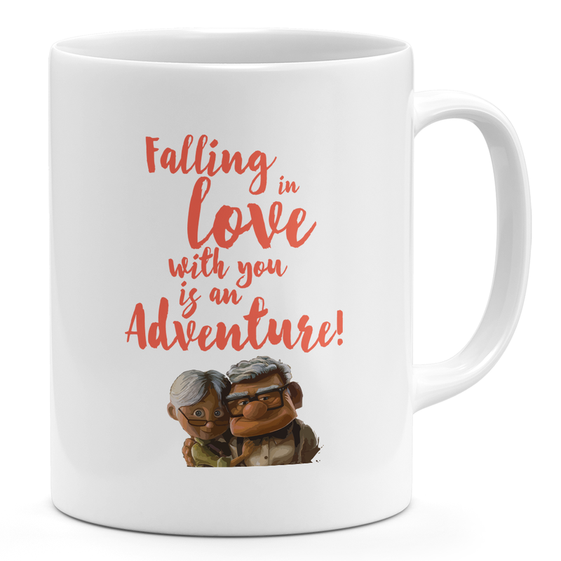 Adventure Quote 11oz Coffee Mug Movie Up Love Quote 11oz Ceramic Novelty Mug