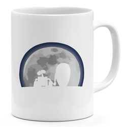 Wall E Story Friends 11oz Coffee Mug Moon Friends 11oz Ceramic Novelty Mug