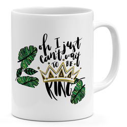 The Lion King 11oz Coffee Mug Cant wait to be king 11oz Ceramic Novelty Mug