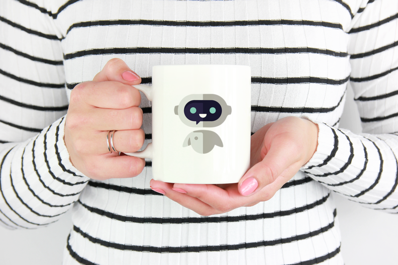 Wall e 11oz Coffee Mug Minimalist 11oz Ceramic Novelty Mug