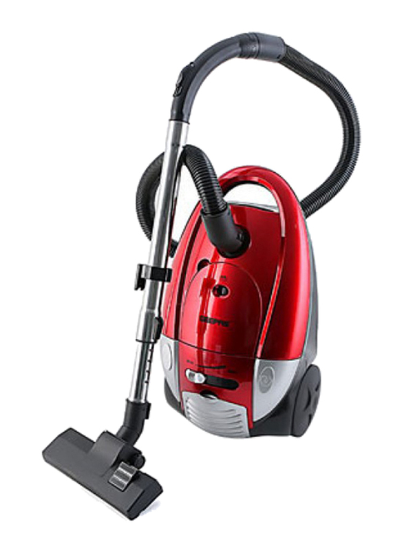 

Geepas Canister Vacuum Cleaner, 5L GVC2591, Red/Black