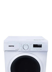 Geepas Front Load Washing Machine, GWMF68005LCU, White