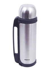 Geepas 2.2 Ltr Stainless Steel Inner Vacuum Flask, GSVB4113, Silver