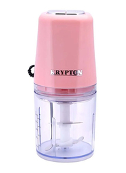 Krypton 0.5L 2-Speed Chopper, 200W, KNMC6151, Pink/Clear