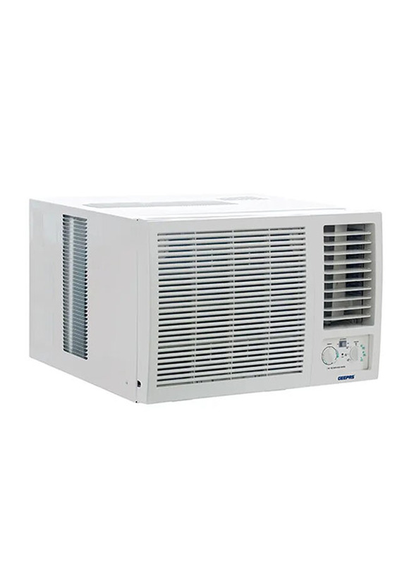 Geepas Wall-Mounted Window AC Air Conditioner, 1.5 Ton, GACW1878TCU, White