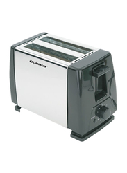 Olsenmark 2 Slice Bread Toaster, 750W, OMBT2398, Black/White