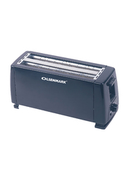 Olsenmark 4 Slice Bread Toaster, 1300W, OMBT2399, Black