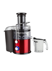 Geepas 2.2L Body Safety Juice Extractor, 800W, GJE5437, Red/Black