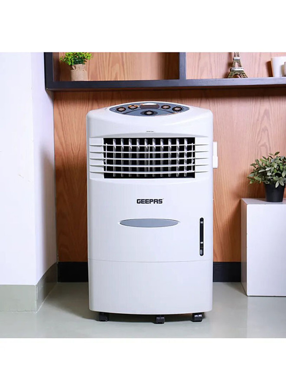 Geepas Air Cooler, 85W, 8L, GAC9495, White