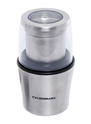 Olsenmark Electric Stainless Steel Coffee Grinder, 200W, OMCG2213, Silver