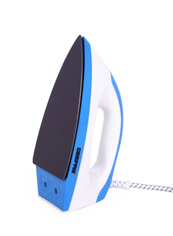 Geepas Dry Iron, 1200W, GDI7782, Blue/White