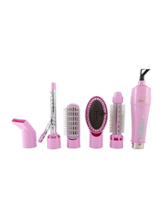 Geepas 4-in-1 Hair Styler, 750W, GH714, Pink
