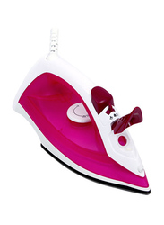 Geepas Steam Iron with Temperature Control, 1300W, GSI7808, Pink