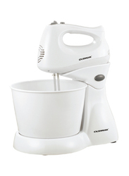 Olsenmark Hand Mixer, 200W, with Turbo Function, OMHM2281, White