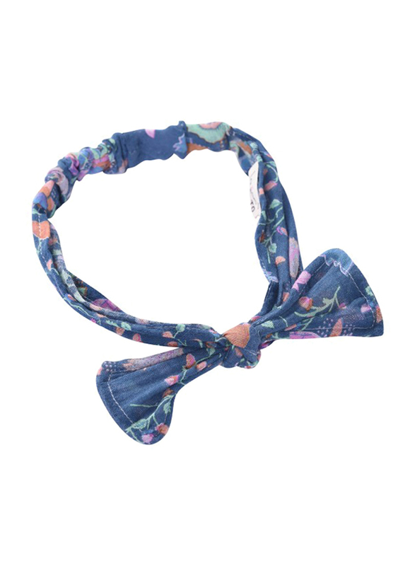 Louise Misha Pine Cone Printed Bibi Boyka, 2-4 Months, Blue