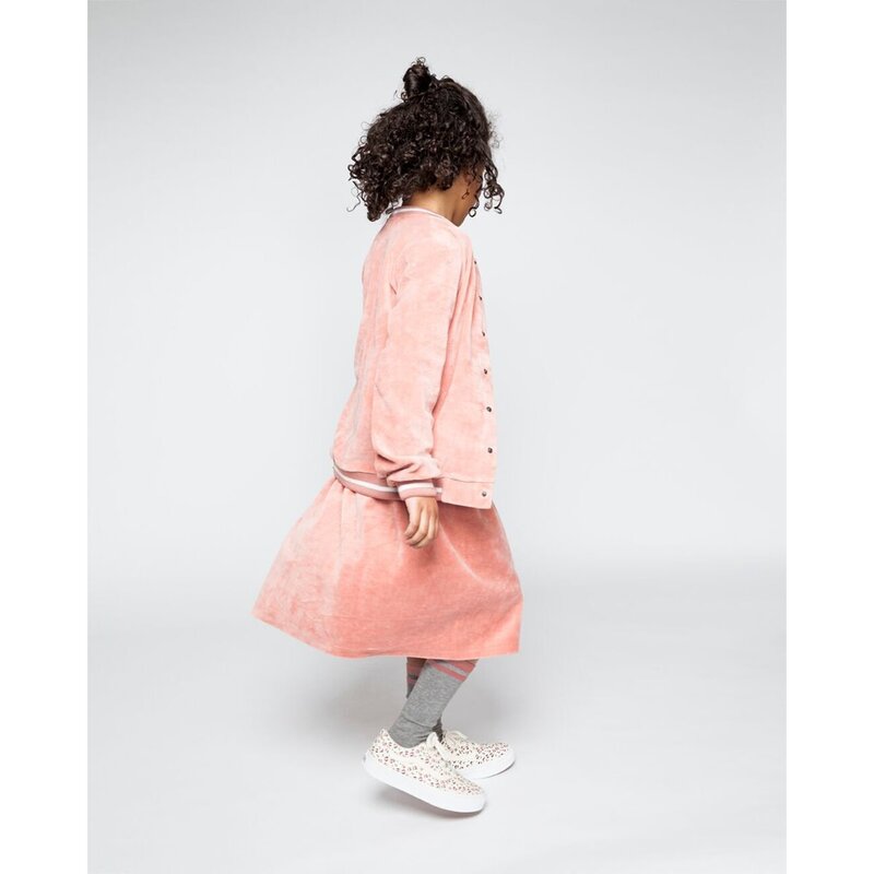 Mingo Kids Velvet Skirt, 2-4 Years, Raspberry