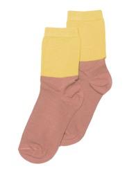 Mingo Kids Socks, EU 27-30 Months, Raspberry/Sauterne