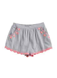 Louise Misha Florida Silver Cloud Shorts, 2-Years, Blue/Pink