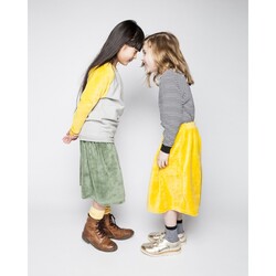 Mingo Kids Velvet Skirt, 2-4 Years, Duck Green