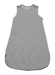 Mingo Kids Stripes Sleeping Bag, 3-9 Months, Black/White
