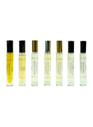 Ruky Perfumes 7 Days Perfume Series Unisex Perfume Set, 7 Pieces x 10ml EDP