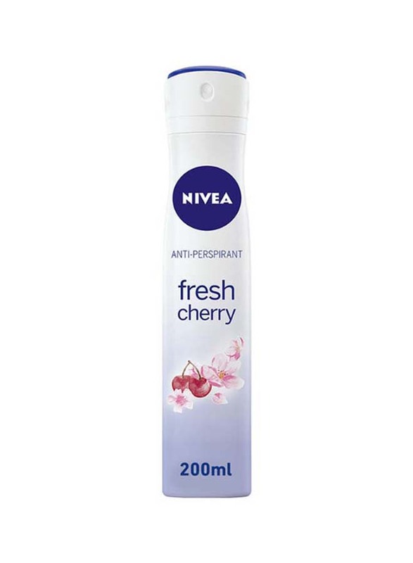 

Nivea Fresh Cherry Antiperspirant Spray for Women, 200ml