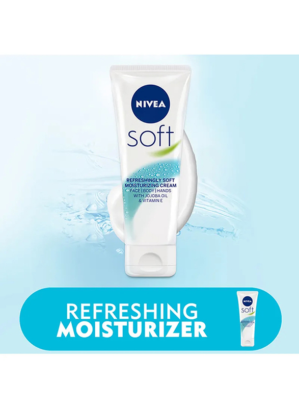 Nivea Soft Refreshing & Moisturizing Cream, 75ml