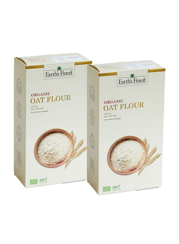 

Earth's Finest Organic Oat Flour, 2 Pieces x 500g