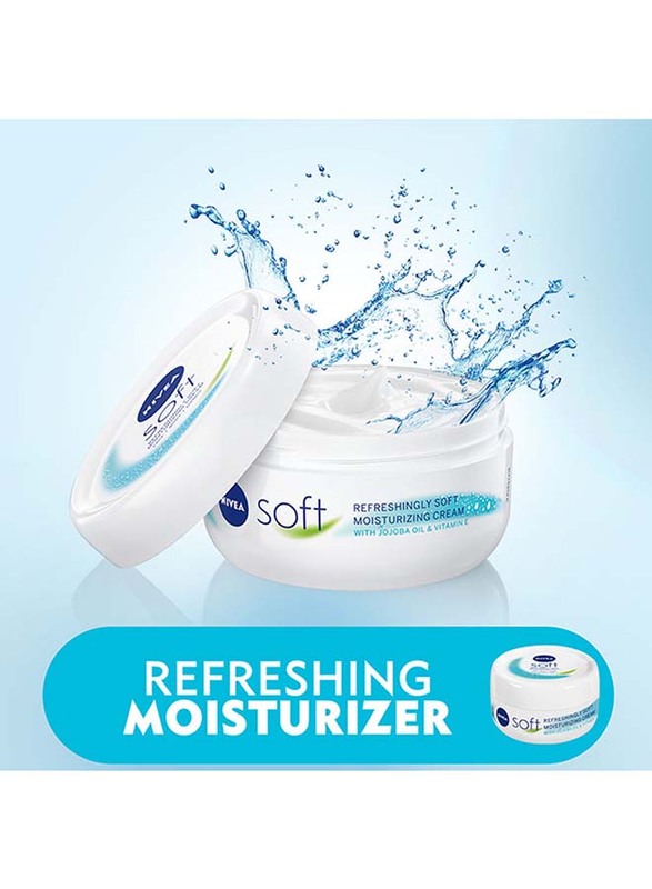 Nivea Soft Refreshing & Moisturizing Cream, 300ml