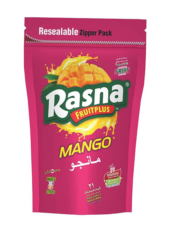

Rasna Fruitplus Mango Instant Drink Powder, 400g