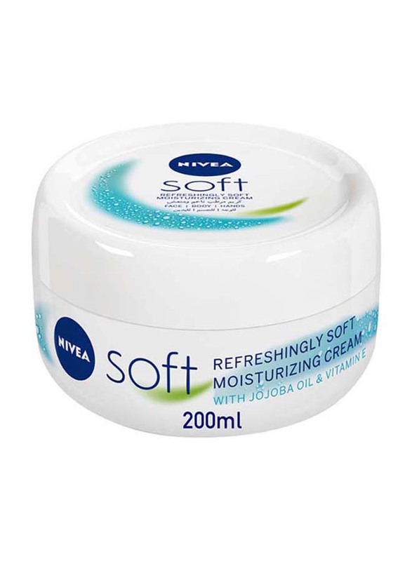 Nivea Soft Refreshing & Moisturizing Cream, 200ml
