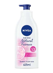 Nivea Natural Fairness Deep Moisture Body Lotion, 625ml
