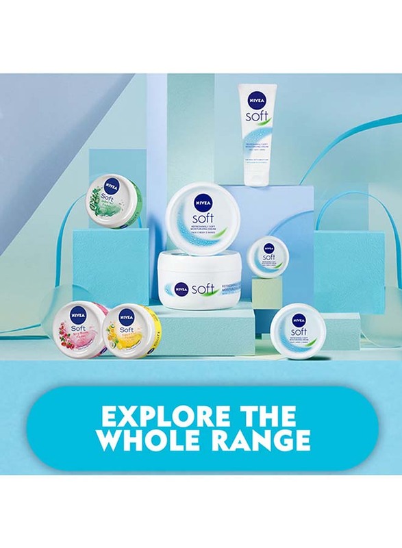 Nivea Soft Refreshing & Moisturizing Cream, 200ml