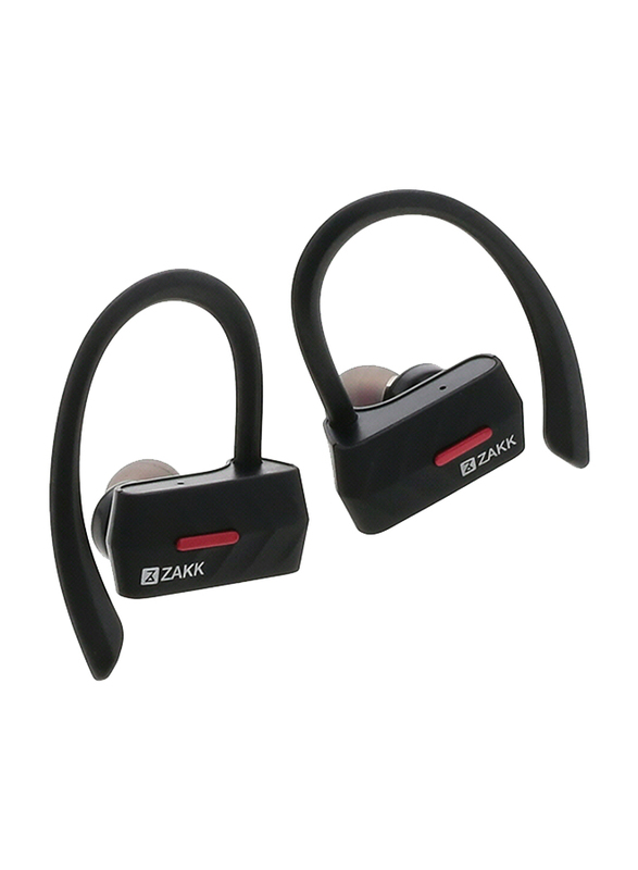 Zakk Twins Wireless In-Ear Noise Cancelling Headphones, Black