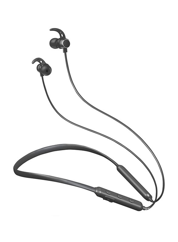 Zakk Flex Wireless Neckband Headphones, Grey