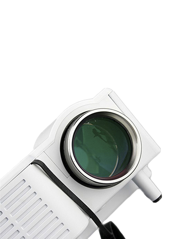 Zakk UC28 Pro HD LED Mini Portable Home Cinema Theatre Projector, 48 Lumens, White