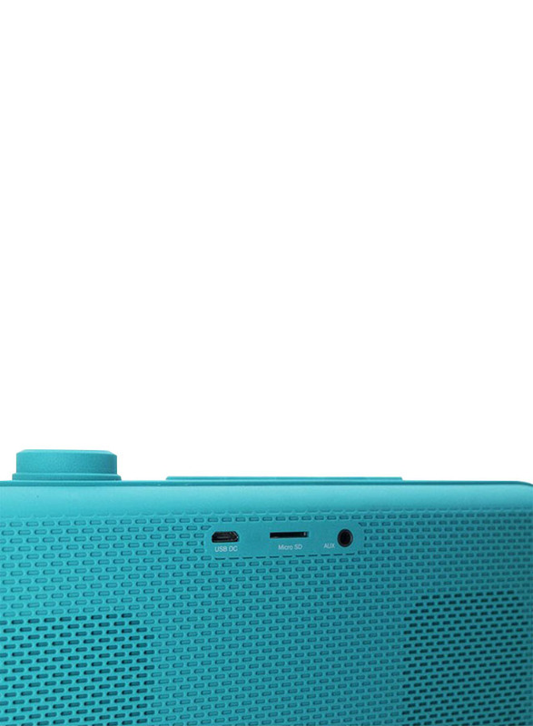 Zakk Lounge Portable Bluetooth Speaker, Blue