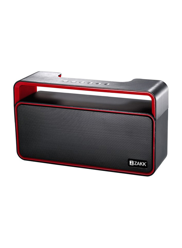 Zakk Party Portable Bluetooth Speaker, Red/Black