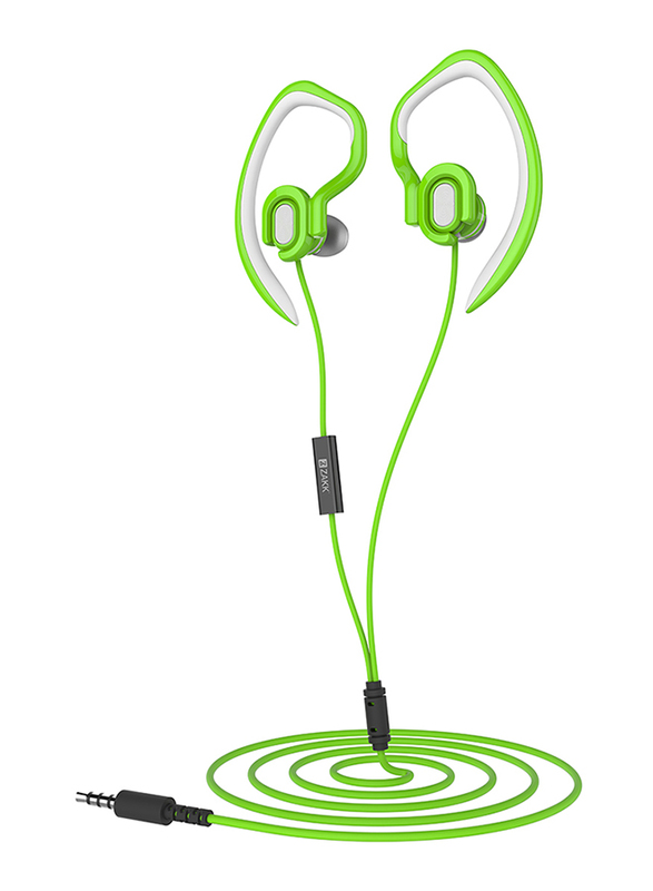 Zakk Venom 3.5 mm Jack In-Ear Headphones, Green