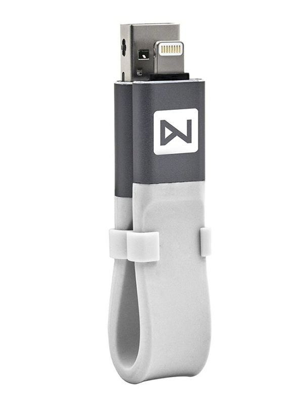 Zakk 32GB iDisk USB Flash Drive for Apple iPhone/iPad, White
